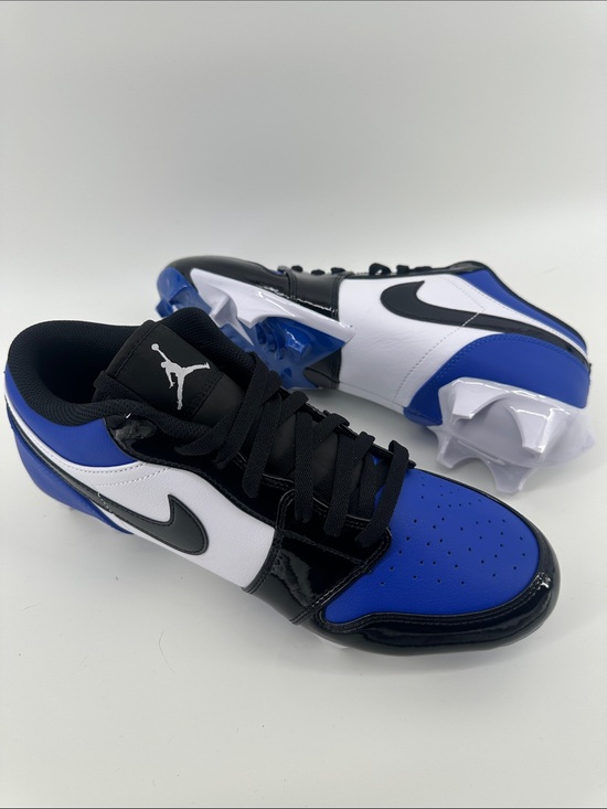 Jordan Other - Air Jordan 1 Low TD Cleat Game Royal White Men’s sz 12 Brand New
